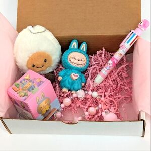 Cute Plush Toy Gift Set for Girls Birthday Graduation Labubu Hello Kitty…